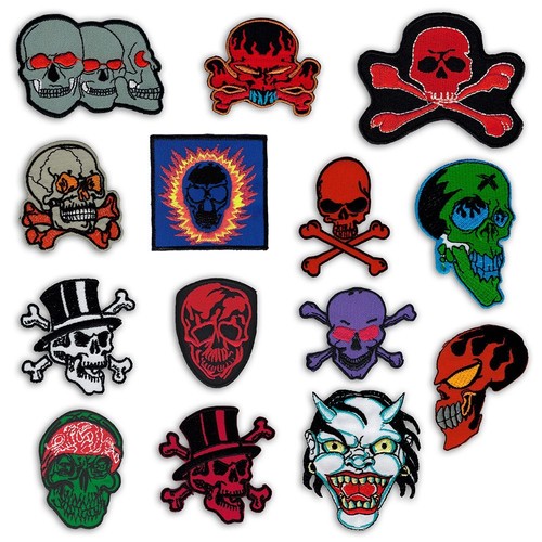 Aufnäher totenkopf schädel - aufnäher,