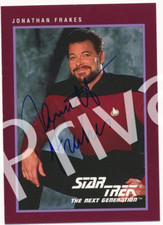 Autogramm Star Trek Jonathan