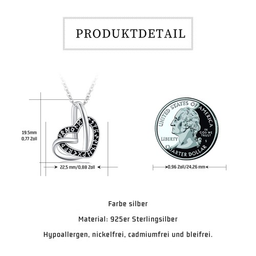 Wikinger kette 925 sterling - wikinger,