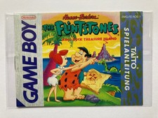 The Flintstones, Spielanleitung, Bedienungsanleitung, Game Boy, Gameboy, GB