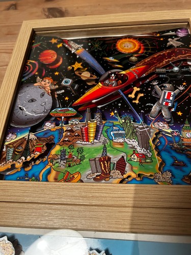 Charles fazzino the space - fazzino, "the