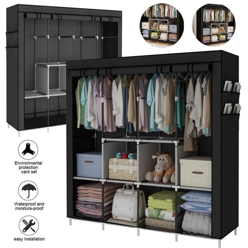 Kleiderschrank stoffschrank - kleiderschrank,