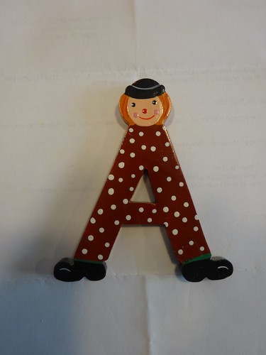 Sevi holzbuchstabe clown - sevi, a