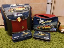 Schulranzen  Set "  Scout Racing "