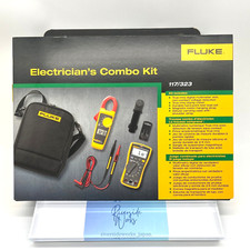 Fluke 117/323 Elektriker Combo Kit Digital Multimeter Stromzange Neu