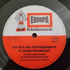 LP 12'' Hui Buh Das Schloßgespenst -2- - in neuen Abenteuern, Europa Kinderserie