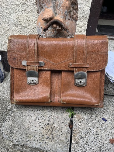 Alte ledertasche arbeitstasche - alte,