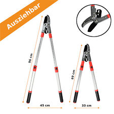 Teleskop-Astschere Amboss-Astschere Gartenschere Teleskopstiel 69-96 cm