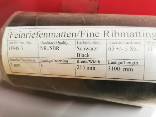 Feinriefenmatte 3100 x 215 - x,