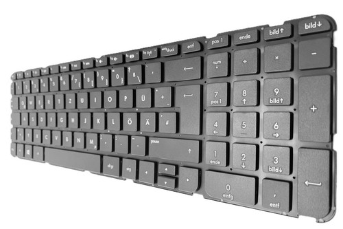 Schwarz tastatur ohne - schwarz,