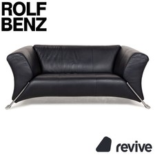 Rolf Benz 322 Leder Zweisitzer