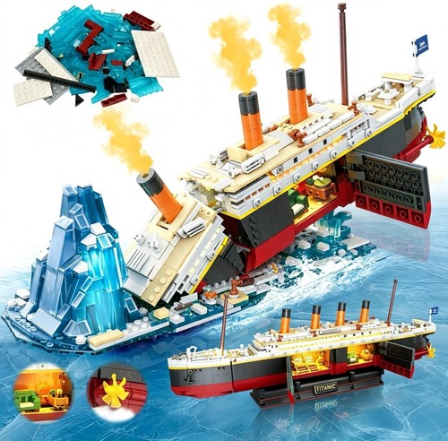 1935teile titanic bausatz mit - titanic-bausatz,