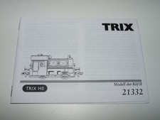 Trix H0 aus 21332 ++ Anleitung