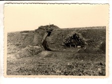 Foto/Photo Russischer Bunker; Schützengraben; Front; Ostfront Russland