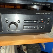 Sony hifi minidisc - minidisc, deck