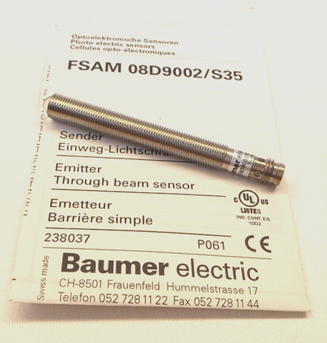 Baumer einweg lichtschranke - baumer, einweg-lichtschranke