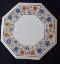 18" Marmor Seiten-Endtisch