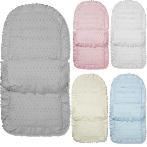 Broderie anglaise fußsack - broderie,