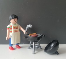 Playmobil Set  Papa beim Grill 