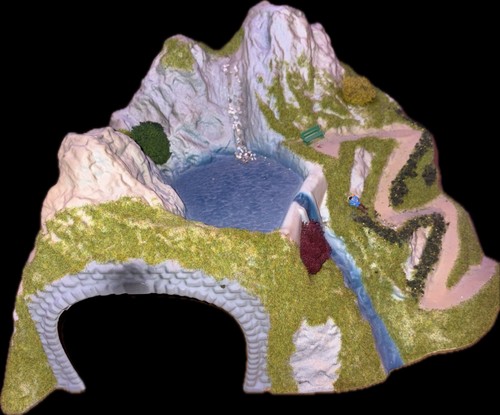 Modelleisenbahn tunnel - modelleisenbahn,