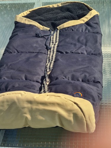 Einen winterfußsack der marke - einen,