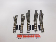 5x Roco H0 Weiche/Bogenweiche