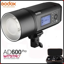 Godox AD600Pro 600W TTL HSS Foto Studio Blitz Blitzgerät mit Akku+ CB-09 Koffer