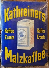 original Reklame Emaille