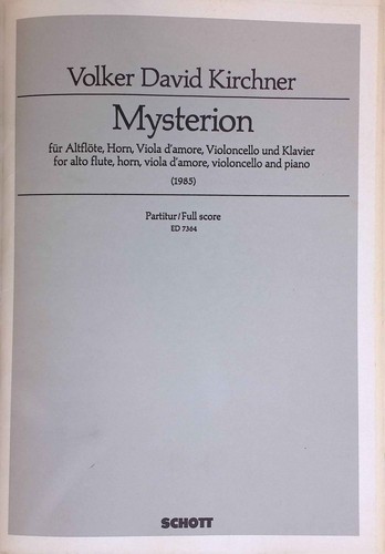 Mysterion altflöte horn - mysterion, altflöte,