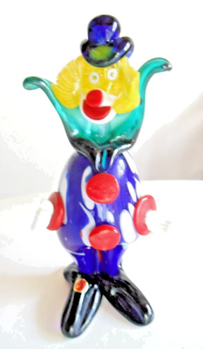 Clown murano glasclown - murano, höhe