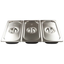 3 GN-Behälter 1/3 65 inkl