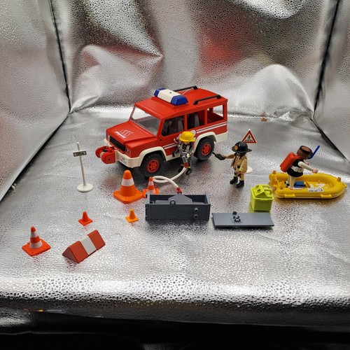 Playmobil feuerwehr jeep mit - jeep,