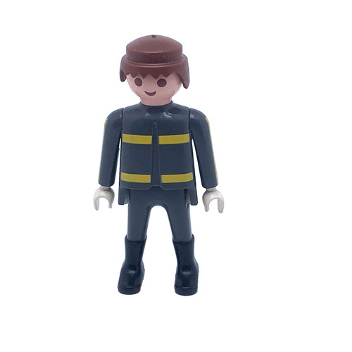 Playmobil feuerwehr mann - *,