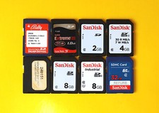 SanDisk 256 512 MB 1 2 4 8 16