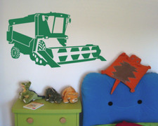 Wandtattoo Mähdrescher 25