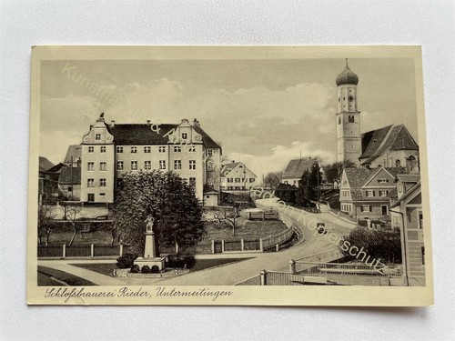Schloßbrauerei rieder - ak,