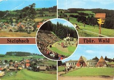 Steinbach-Langenbach - Naturtheater, Thüringen, DDR, Karte ungelaufen 1986