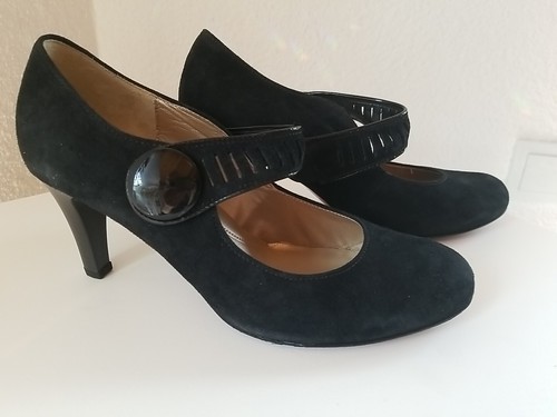 Pumps gabor leder schwarz - schwarz, gr