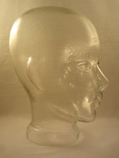 GLASKOPF GLAS BÜSTE HEAD GIRL