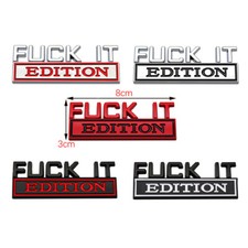 3D-FUCK IT EDITION Emblem