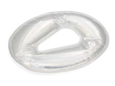 Gesichts-Gelkissen. Nasenschlitz-Gelkissen. Gel-Gesichtskissen