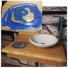 Eiche Epoxidharz Massivholz