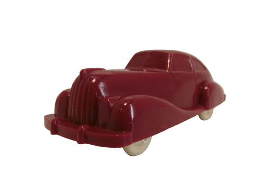 Vintage plastik modellauto - plastik,