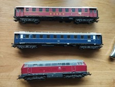 Aus Märklin Startset, Digitale V 160-029 mit zwei Wagen, plus Zugabe