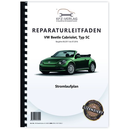 Beetle cabrio 2011 2016 - vw, 5c