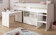 Hochbett "Releave" in weiß