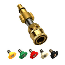 Dreckfräse 5 Düsenspitzen für Lavor Parkside Stecknippel inkl. Schnellkupplung