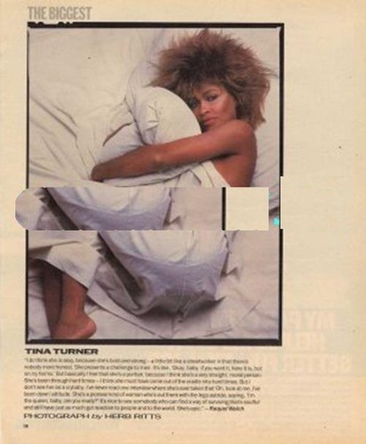 Tina turner magazine photo - turner,