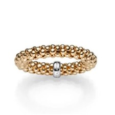 Flexibler Goldring 4,0 mm