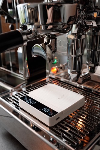 Waage mit timer - timer, espressowaage